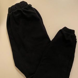 Zara black sweat pants